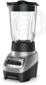 BLACK+DECKER PowerCrush Countertop Blender, BL1230SG, 6-Cup Glass Jar, 4 Speed Settings, Dishwasher Safe, 700W Motor - Image 2