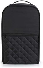 Luxja Food Processor Cover for Cuisinart and Hamilton Beach 11-14 Cup Processor, Food Processor Dust Cover with Accessories Pockets, Black - Image 8