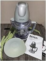 Ninja Storm Master Prep Food Processor Blender Powerful One Touch 450W Motor Pod BPA-Free Pitcher Dishwasher Safe QB751Q (Renewed) (GRAY) - Image 4