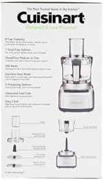 Cuisinart FP-8SVFR 8 Cup Food Processor Silver (Renewed) - Image 6