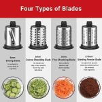 Stainless Steel Slicer Shredder Attachment for KitchenAid Mixers, Cheese Grater Attachment For Kitchenaid, Vegetable Slicer Attachment for Kitchenaid, GVODE Food Processor Attachment - Image 7