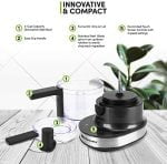 Elite Gourmet EMC4423 Maxi-Matic Patented Electric HoverChop Vegetable Food Prep Processor Chopper, Up/Down Chopping Motion, Chop, Grind, Emulsify, Puree, Mince, Touch Screen Keypad - Image 3