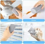 2-Pack Damp Clean Duster Sponge, Magic Sponge Eraser Ba... - Image 7