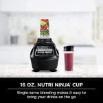 Ninja Mega Kitchen System (BL770) Blender/Food Processor with 1500W Auto-iQ Base, 72oz Pitcher, 64oz Processor Bowl, (4) 16oz Cup for Smoothies, Dough & More (1500W Blender, 64oz Processor & 4 ToGo Cups) - Image 6