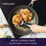 Circulon A1 Series with ScratchDefense Technology Nonstick Induction Frying Pan/Skillet, 12 Inch, Graphite - Image 7