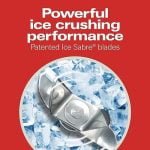 Hamilton Beach Wave Crusher Blender For Shakes and Smoothies With 40 Oz Glass Jar and 14 Functions, Ice Sabre Blades & 700 Watts for Consistently Smooth Results, Black + Stainless Steel (54221) - Image 5