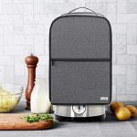 Luxja Food Processor Cover for Cuisinart and Hamilton Beach 10-14 Cup Processor, Food Processor Dust Cover with Accessories Pockets, Gray - Image 7