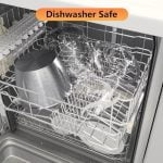 Food Processor, Electric Meat Grinder with Two 8 Cups Bowls, Food Chopper with 1 Bi-Level Blades, 2 Speed Onion Chopper for Meats, Garlic, Baby Food - Image 8